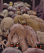 Bone: Out from Boneville - rat creatures