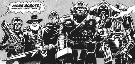 Image result for 2000ad abc warriors